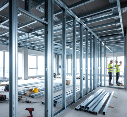 Trockenbauwand selbst erstellen Trockenbauwand selbst erstellen